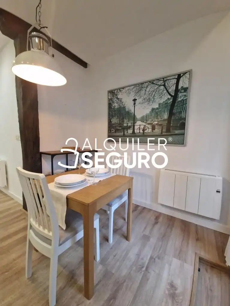 Dining room of Flat for rent in Barakaldo   with Heating, Terrace and Furnished