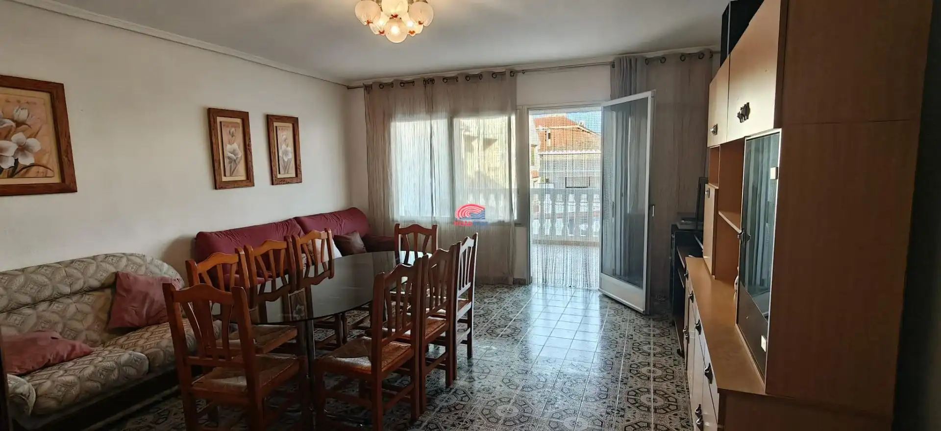 Menjador de Apartament en venda en Moncofa amb Terrassa