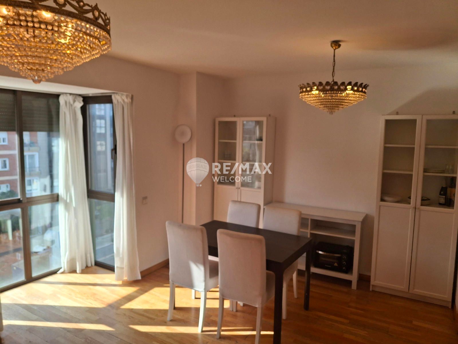 Dining room of Flat for sale in  Madrid Capital  with Heating