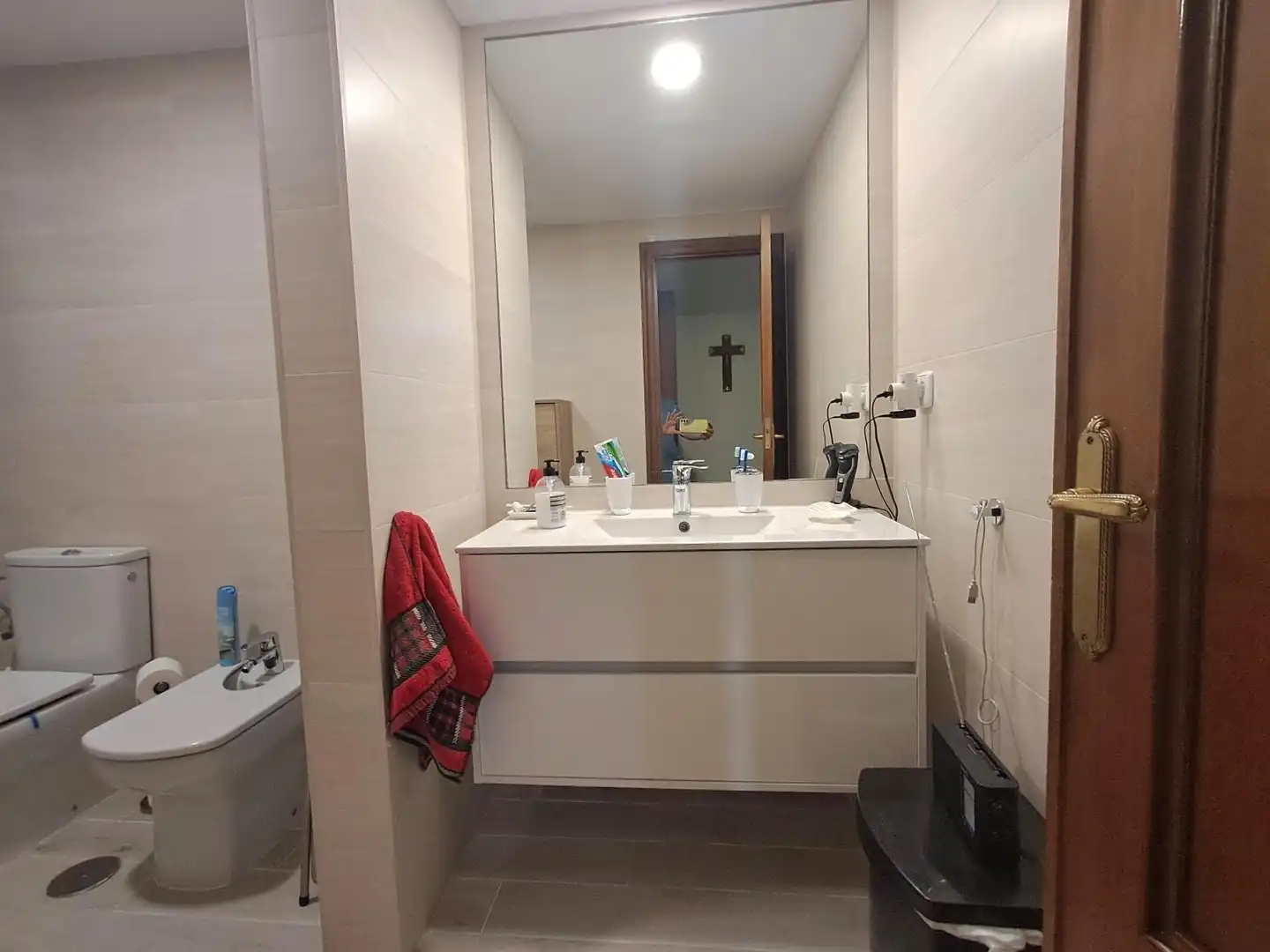 Bathroom of Flat for sale in Madrid  with Air Conditioner, Heating and Private garden