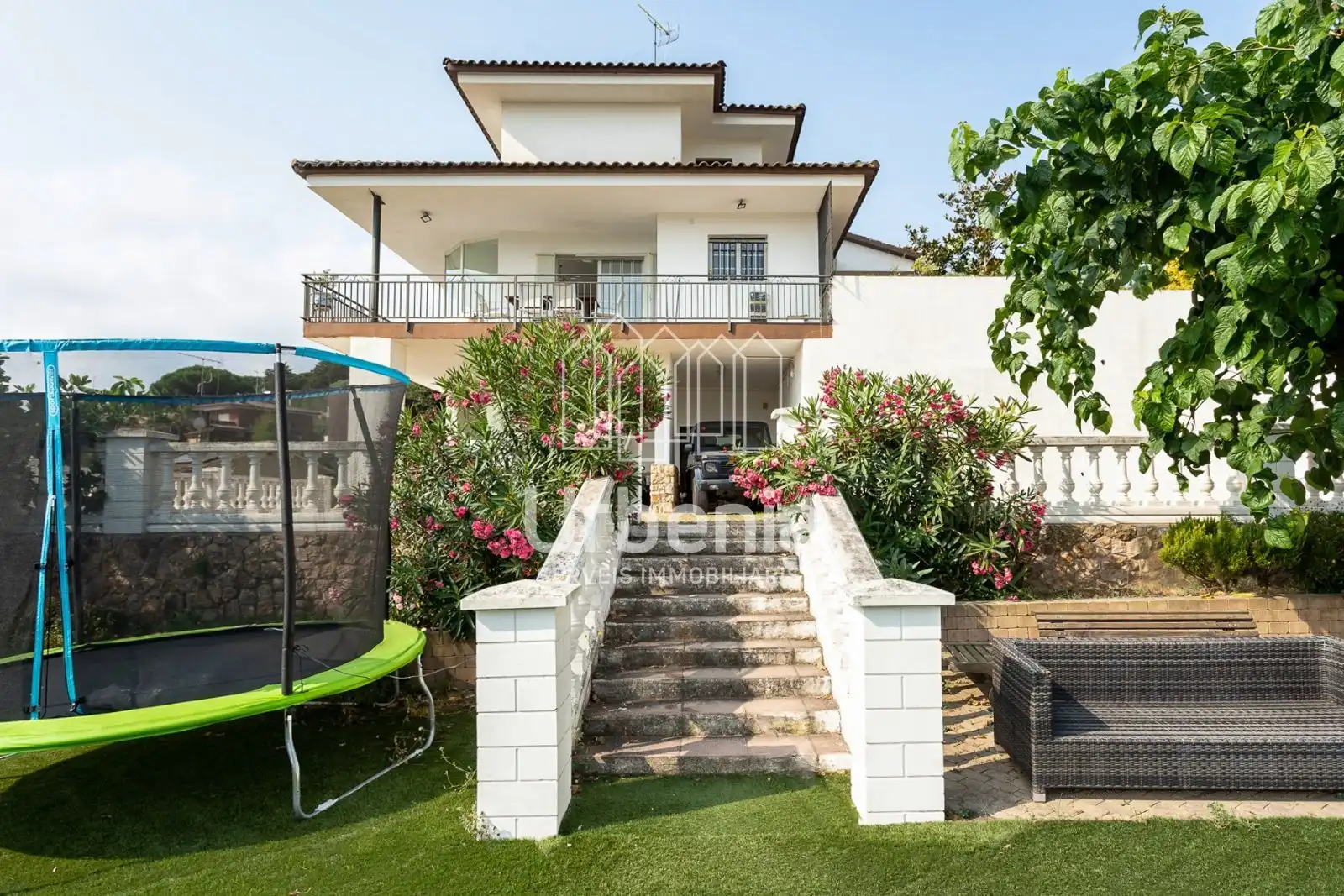 Jardí de Casa o xalet en venda en Arenys de Mar amb Calefacció, Terrassa i Piscina