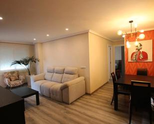 Living room of Flat for sale in Alcanar  with Air Conditioner, Terrace and Furnished