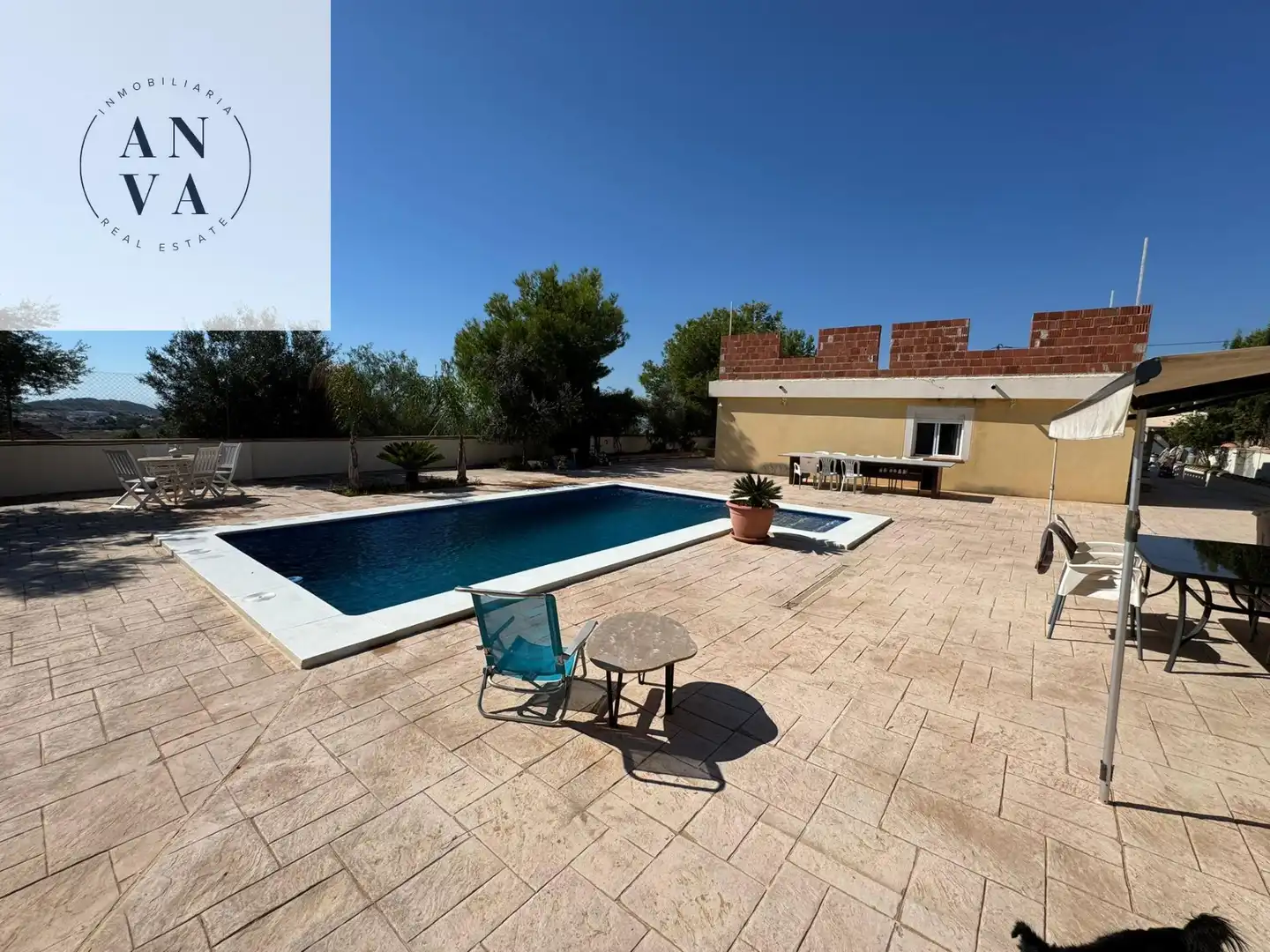 Piscina de Casa o chalet en venta en Busot con Aire acondicionado, Jardín privado y Terraza