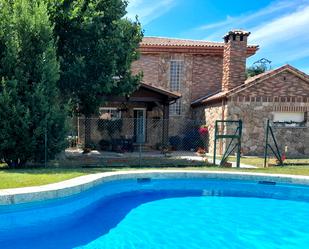 Swimming pool of House or chalet for sale in  Madrid Capital  with Heating, Terrace and Storage room