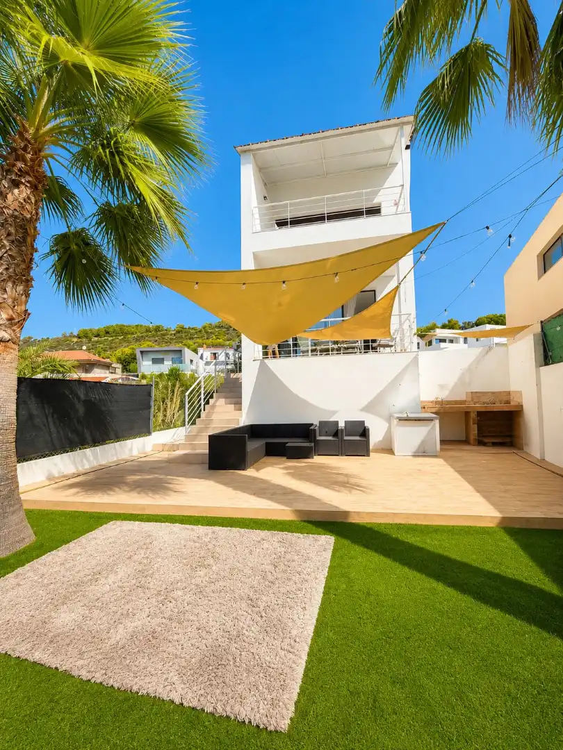 Terraza de Casa o chalet en venta en Sant Pere de Ribes con Aire acondicionado, Calefacción y Jardín privado