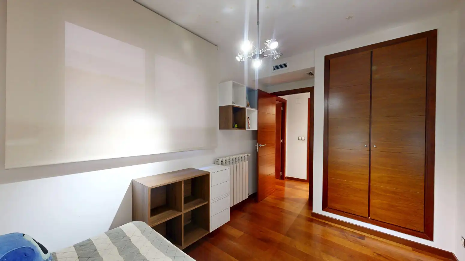 Bedroom of Flat for rent in Mislata  with Air Conditioner, Parquet flooring and Storage room