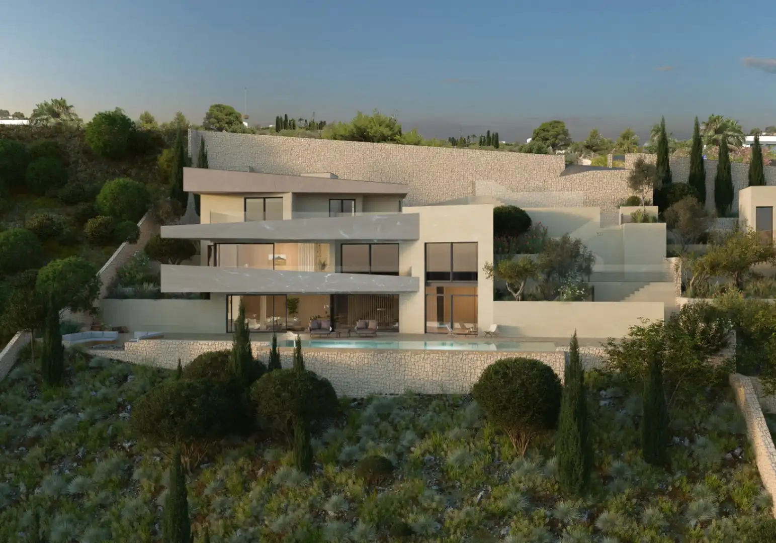 Villa con terrazza in vendita a La Fustera, imagen 3