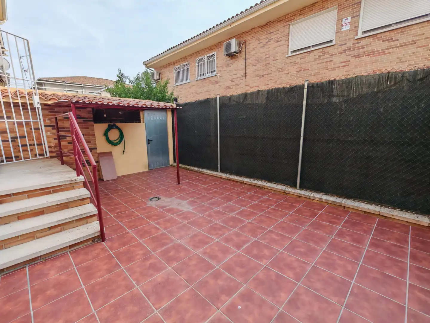 Jardí de Casa adosada en venda en Quismondo amb Aire condicionat, Calefacció i Parquet