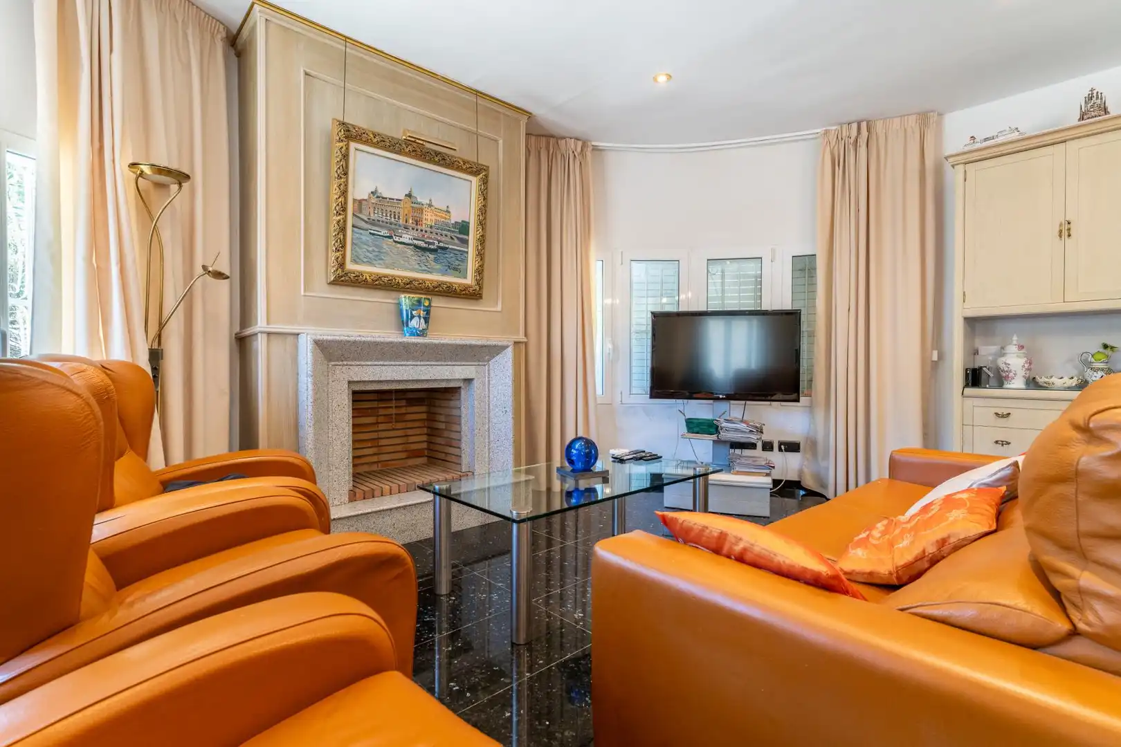 Sala de estar de Casa o chalet en venta en Cambrils con Calefacción, Terraza y Piscina