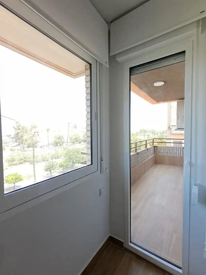 Balcony of Flat for rent in Murcia  with Air Conditioner, Heating and Terrace