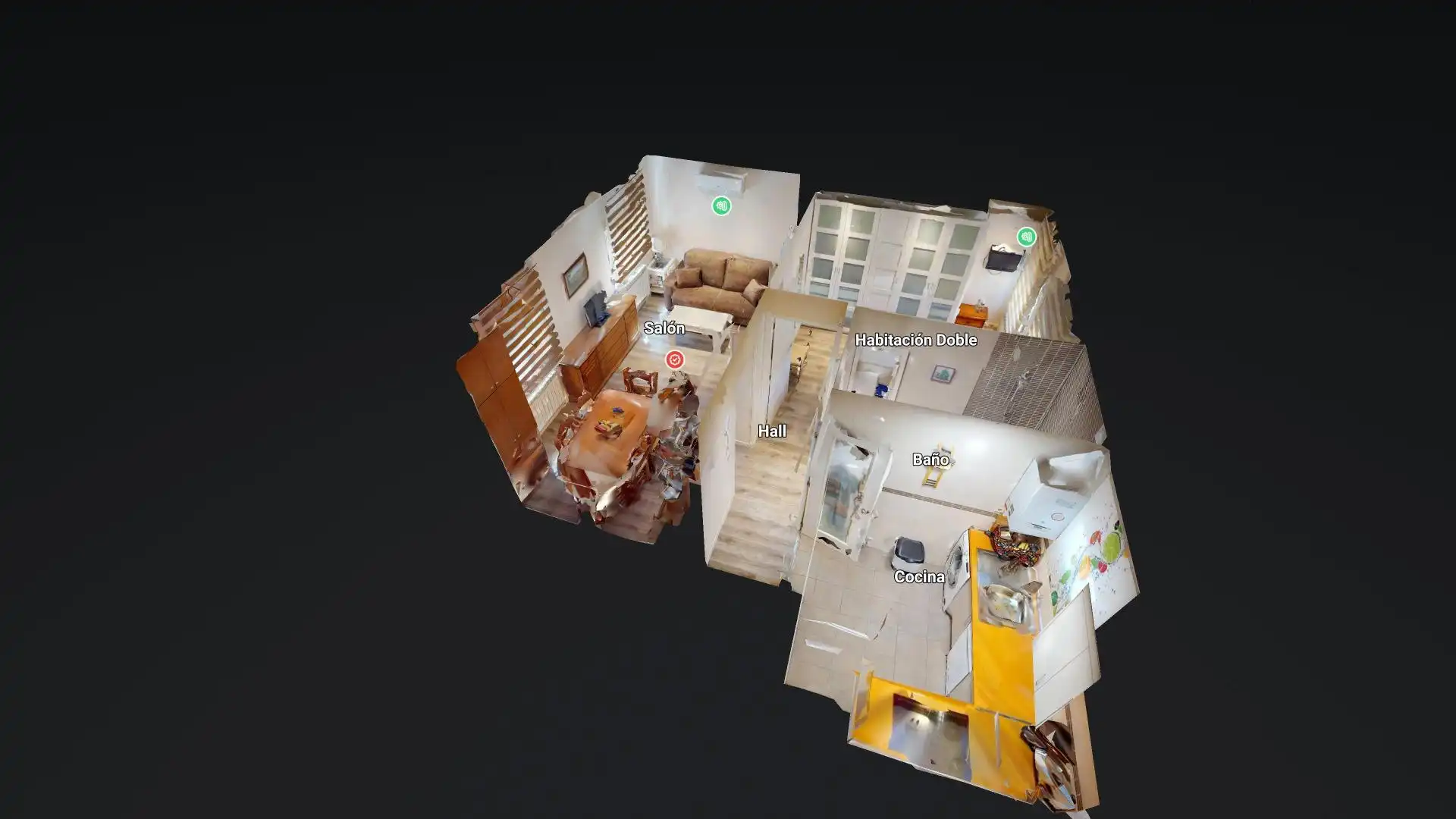 Wohnung zum Verkauf in Madrid mit Klimaanlage, Heizung und Möbliert