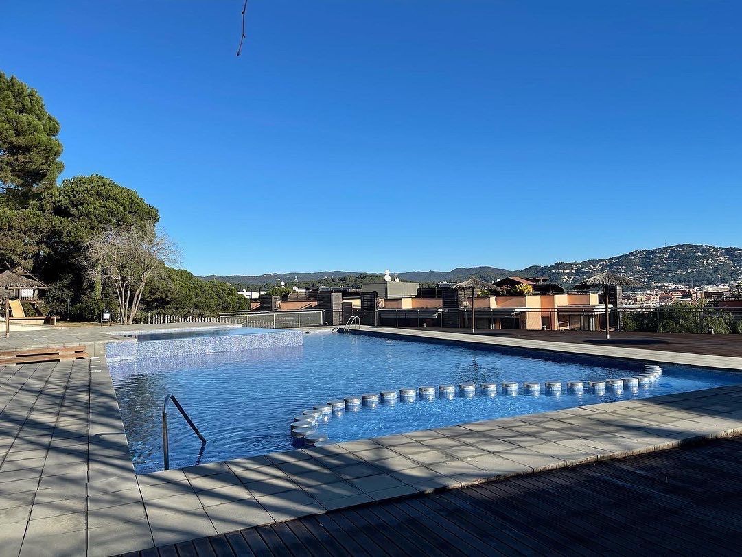 Swimming pool of Flat for sale in Lloret de Mar  with Air Conditioner, Heating and Private garden