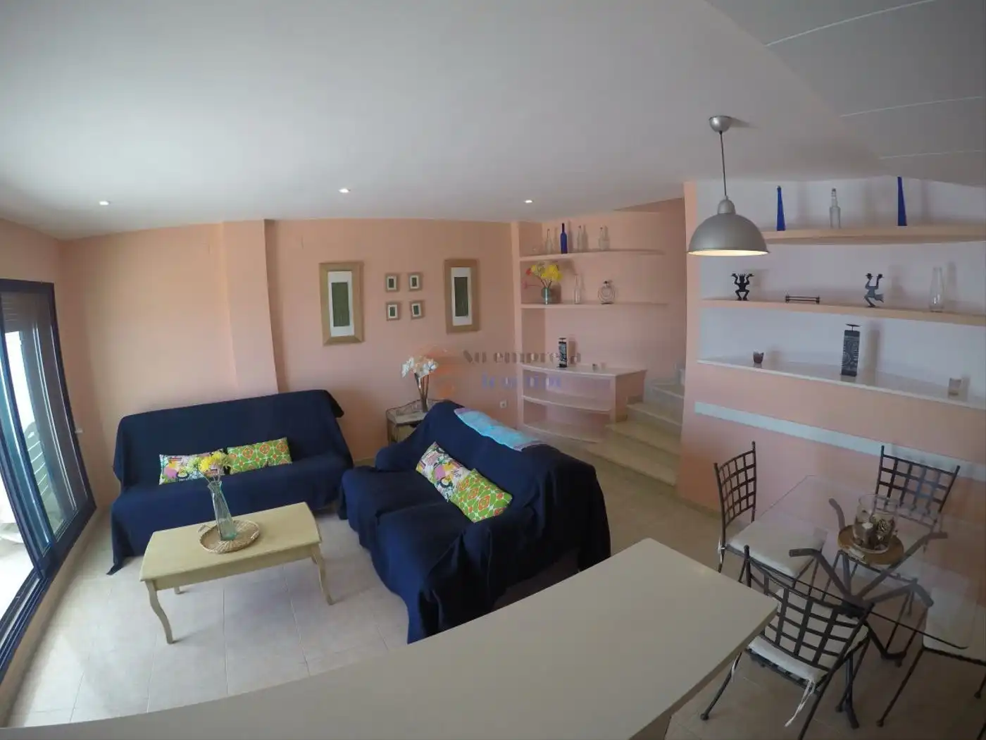 Living room of Apartments for rent in Peñíscola / Peníscola  with Terrace, Furnished and Community pool