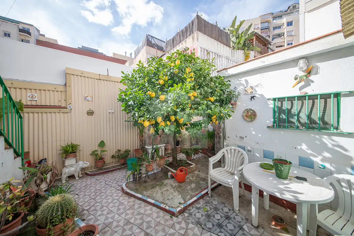 Terrassa de Casa o xalet en venda en  Barcelona Capital amb Jardí privat, Terrassa i Balcó