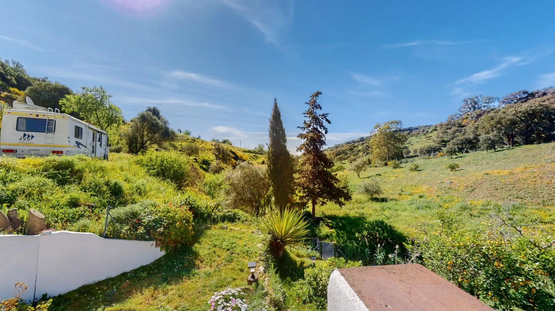 Jardí de Finca rústica en venda en Casares amb Calefacció, Jardí privat i Terrassa
