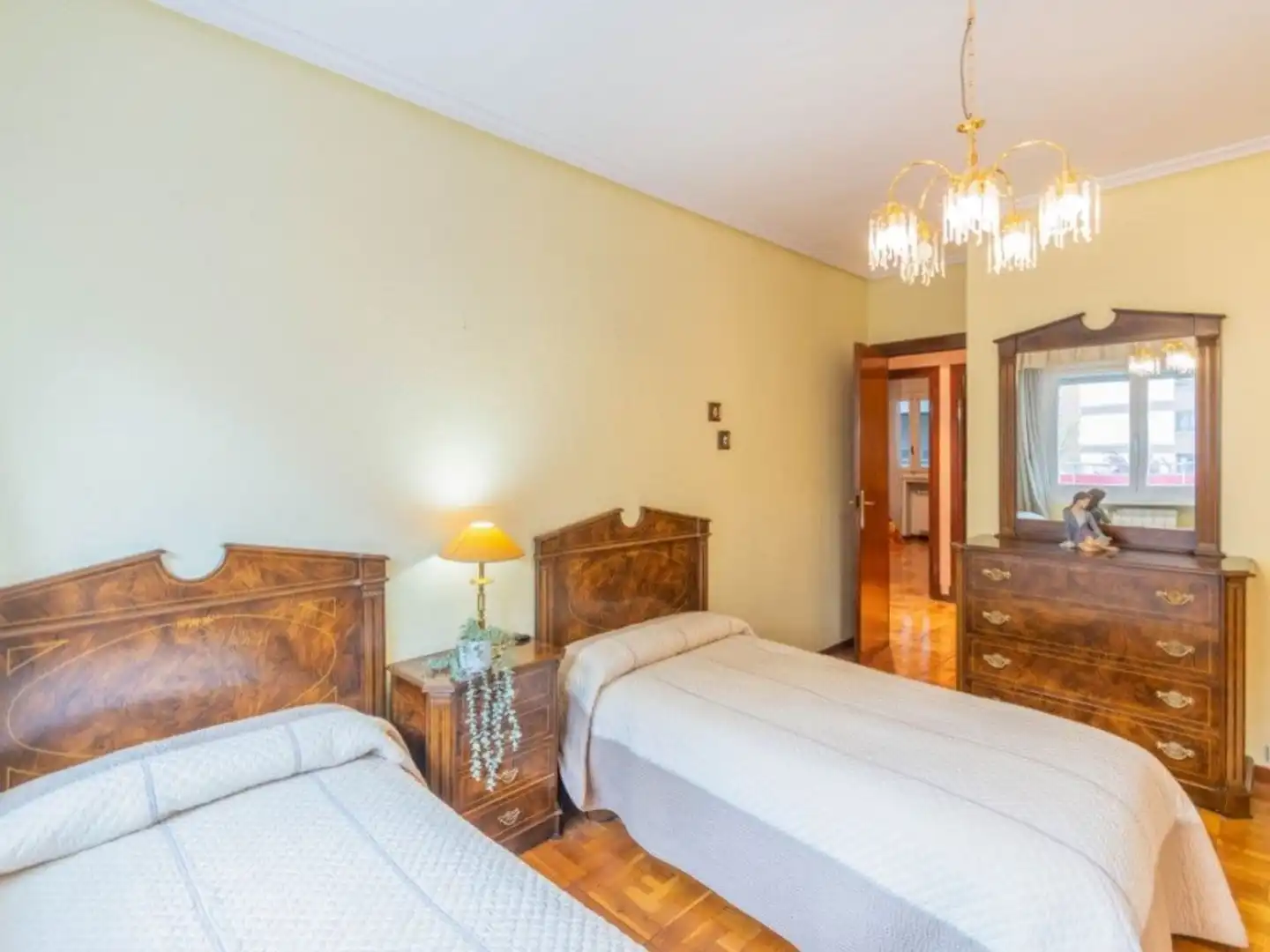 Bedroom of Flat for sale in  Pamplona / Iruña  with Heating and Storage room