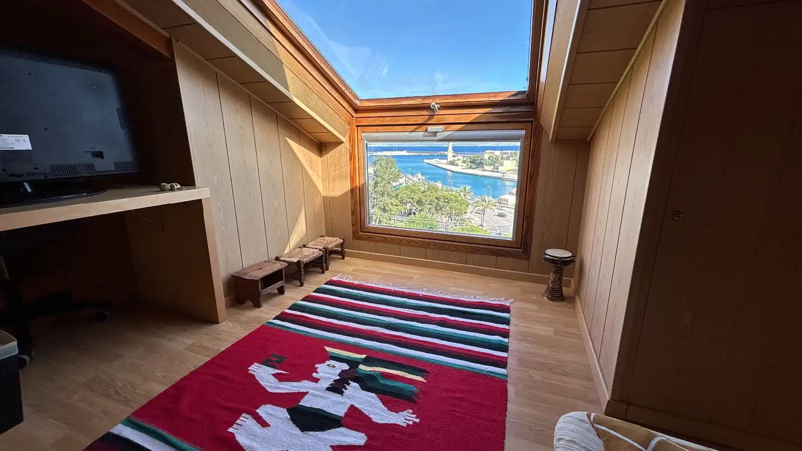 Terrasse von Einfamilien-Reihenhaus zum Verkauf in  Palma de Mallorca mit Klimaanlage, Heizung und Terrasse