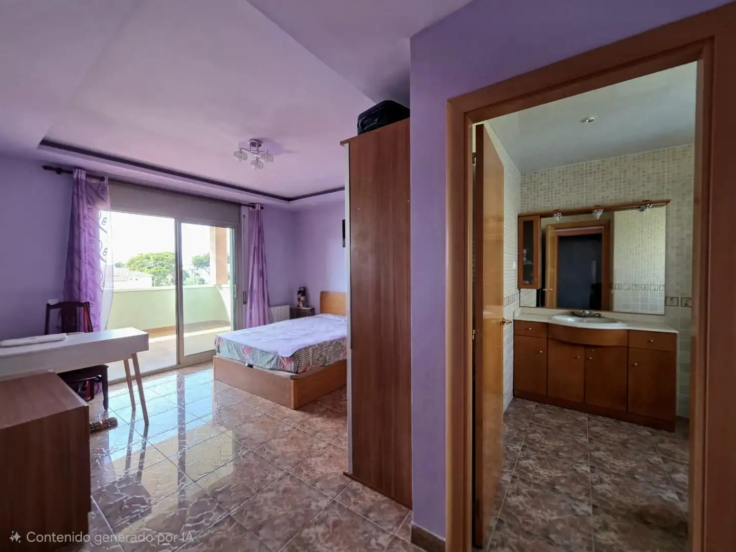 Bedroom of Houses for sale in Cunit  with Community pool