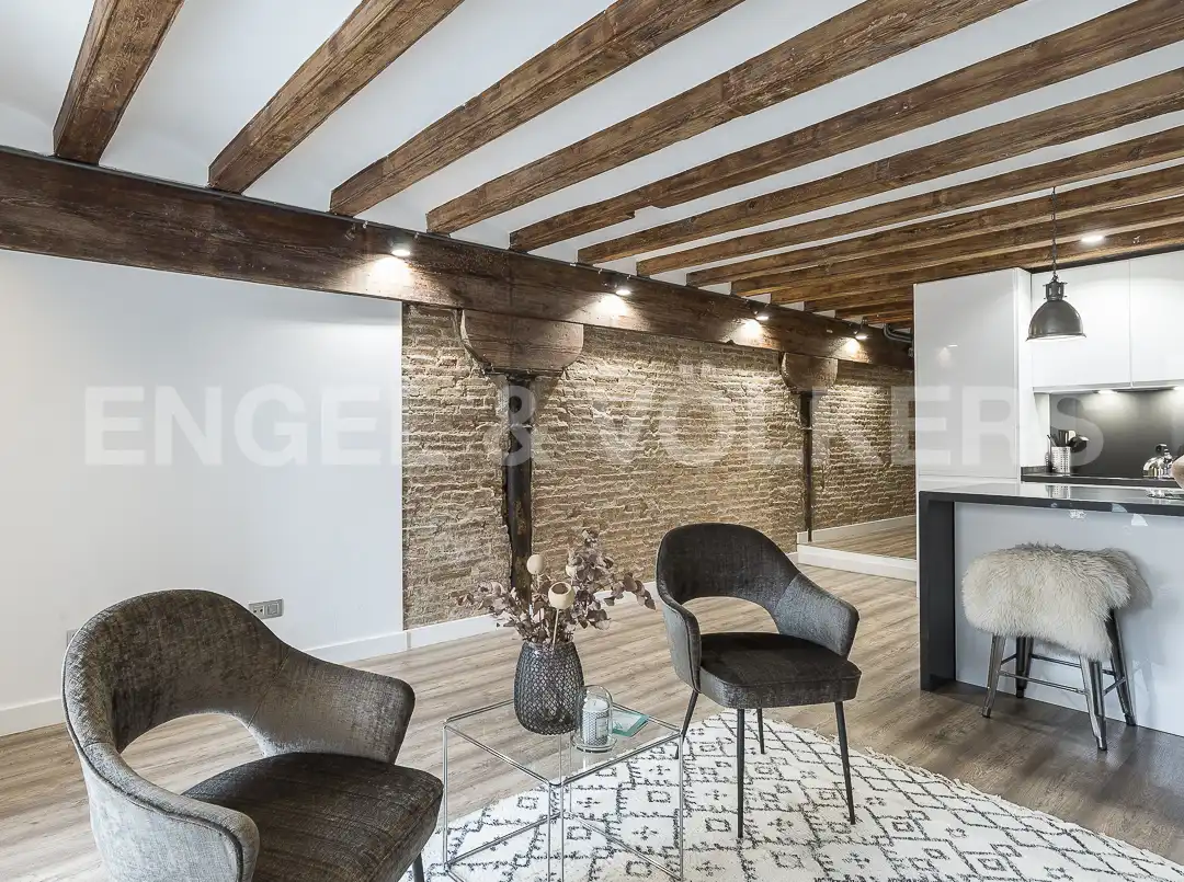 Wohnung zur Miete in Barcelona mit Klimaanlage, Heizung und Möbliert