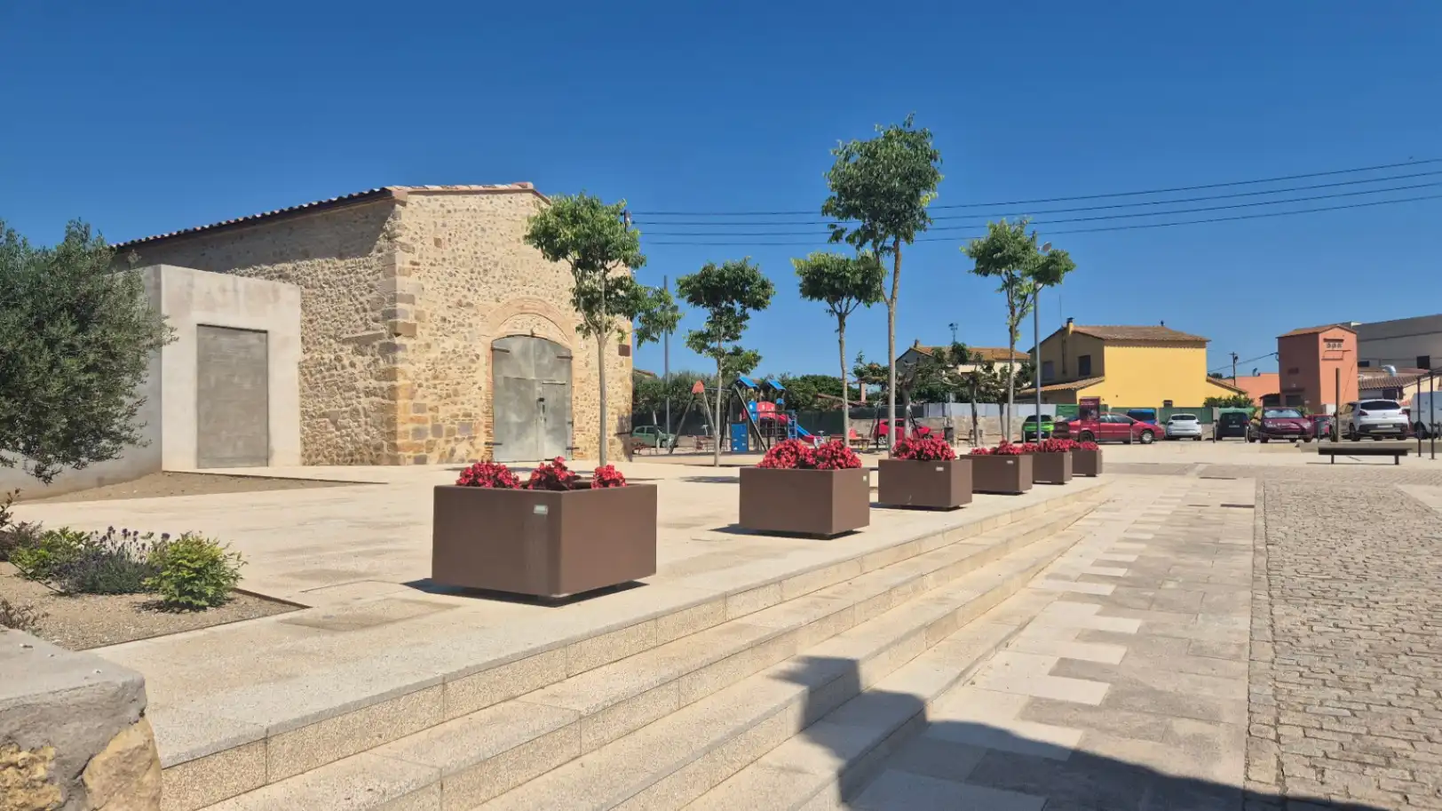 Terraza de Finca rústica en venta en Sant Miquel de Fluvià