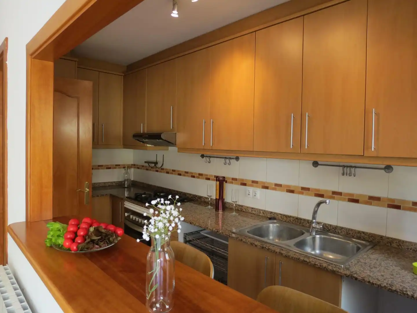 Küche von Wohnung zum Verkauf in Llinars del Vallès mit Heizung und Terrasse