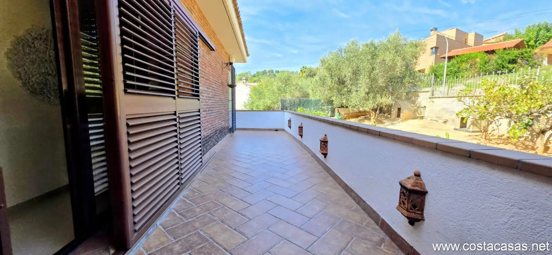 Terraza de Casa o chalet en venta en Castellví de Rosanes con Calefacción, Jardín privado y Terraza