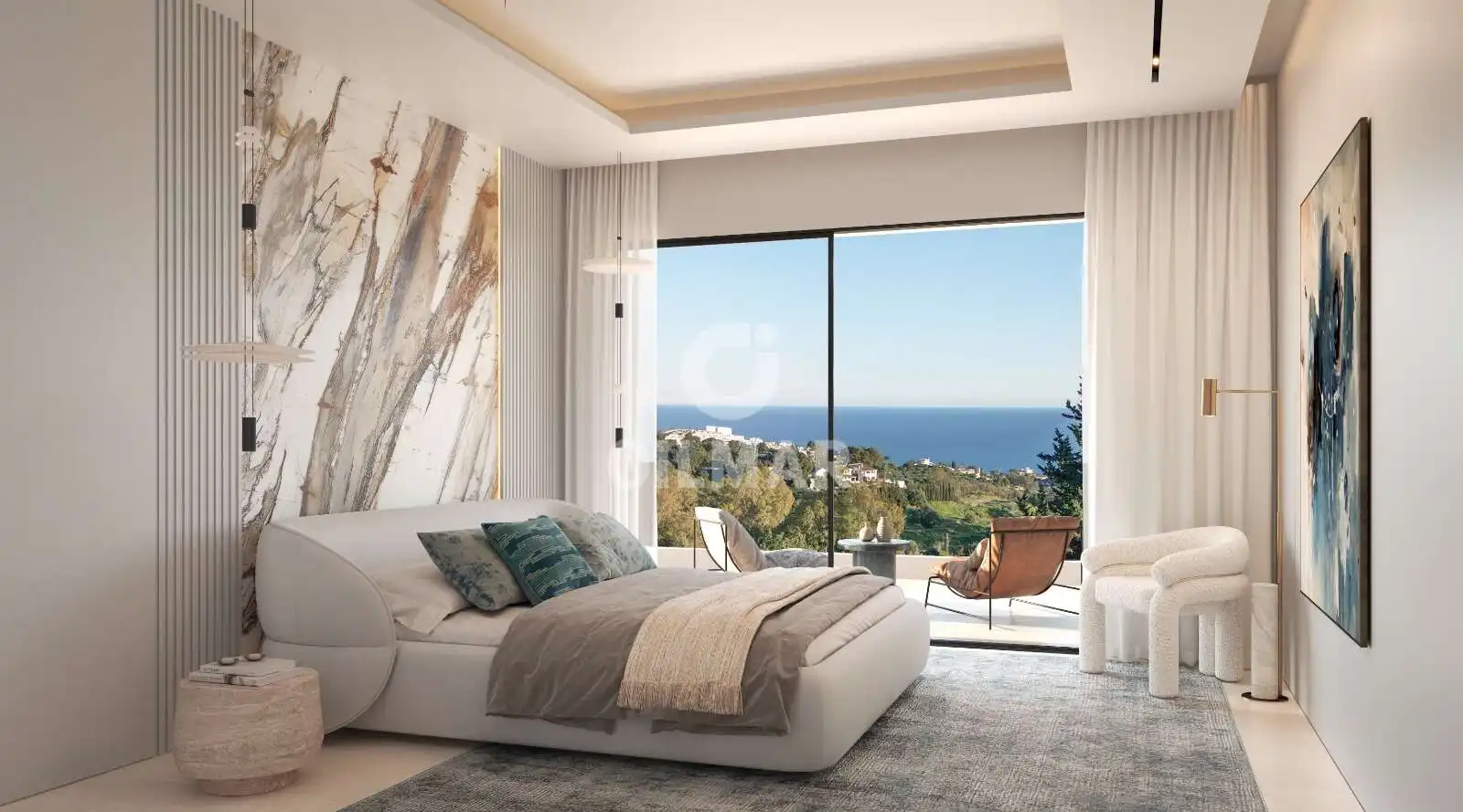 Bedroom of Houses for sale in Benalmádena  with Heating, Private garden and Swimming Pool