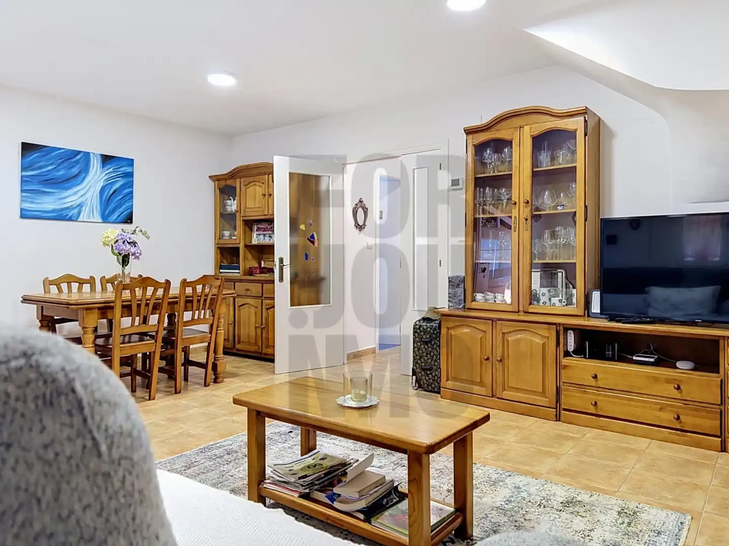 Sala d'estar de Pis en venda en Voto amb Calefacció, Jardí privat i Terrassa