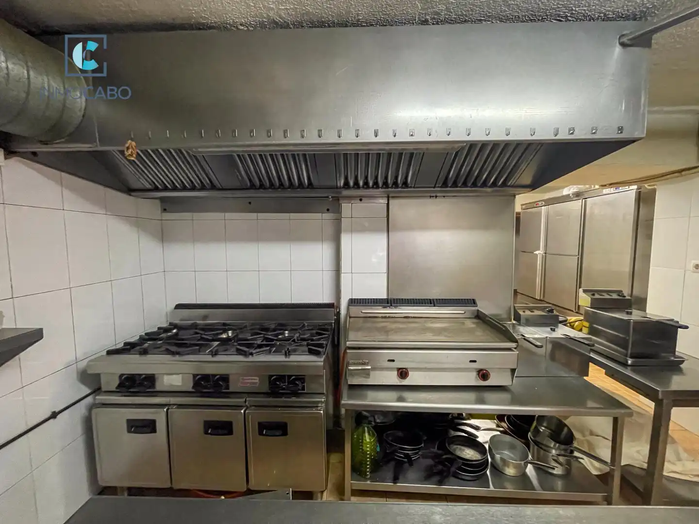 Cocina de Local en venta en La Manga del Mar Menor con Aire acondicionado, Terraza y Amueblado