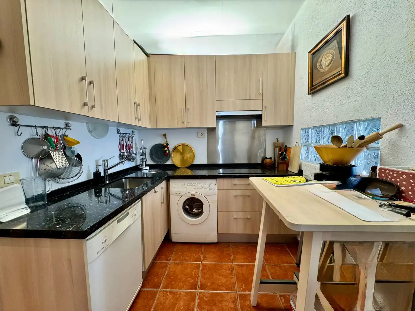 Cocina de Piso de alquiler en Santa Cruz de Tenerife con Aire acondicionado, Terraza y Amueblado