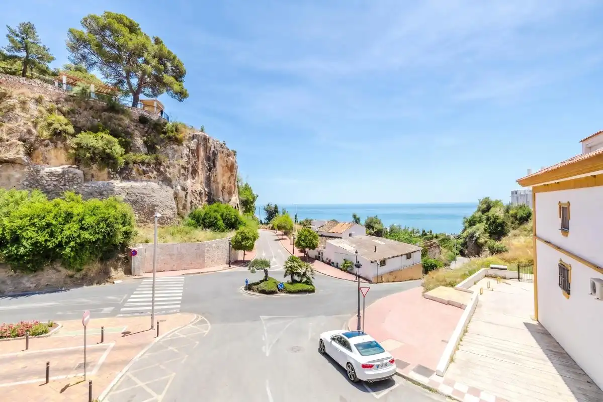 Vista exterior de Pis en venda en Benalmádena amb Aire condicionat, Calefacció i Terrassa
