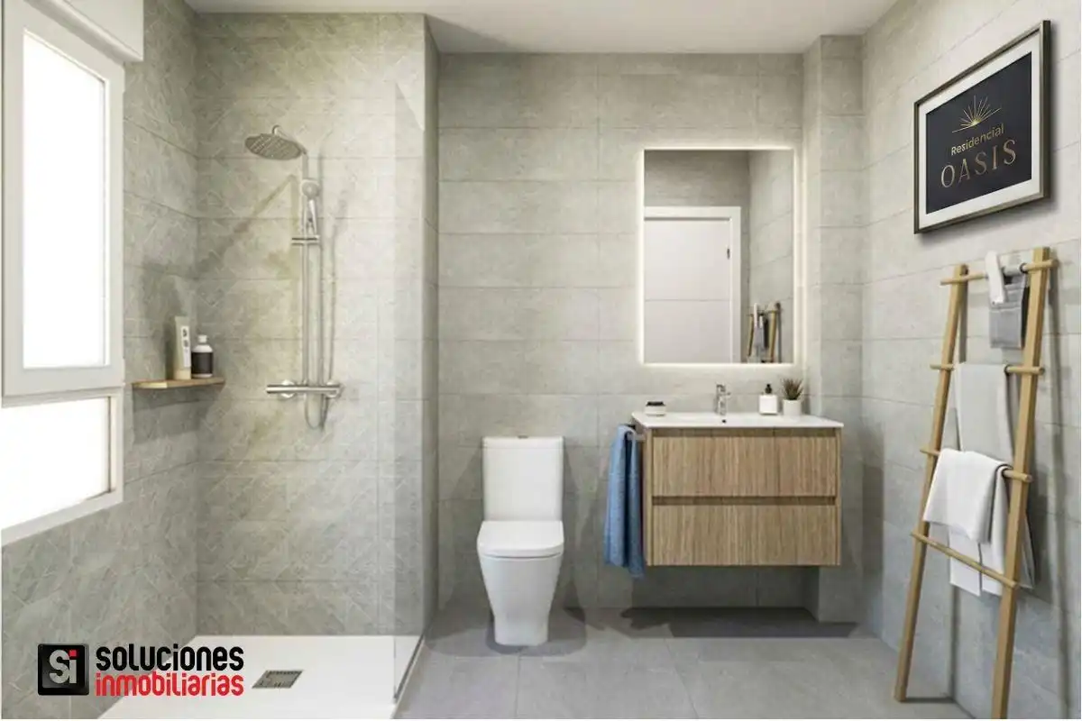 Baño de Apartamento en venta en Alcantarilla con Terraza y Piscina comunitaria