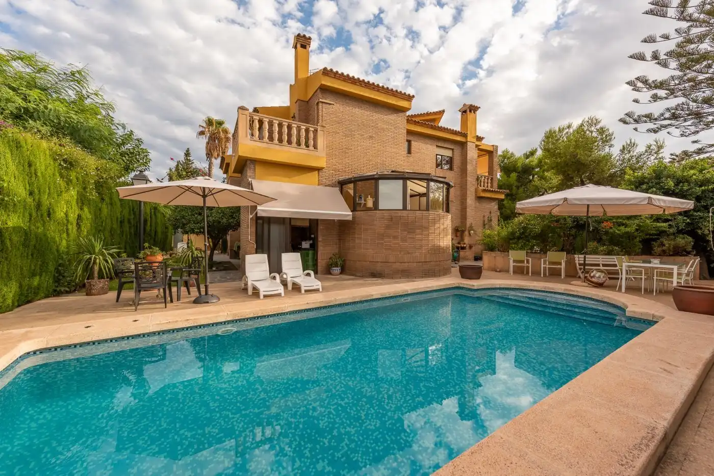Exterior view of Houses for sale in Petrer  with Air Conditioner, Heating and Private garden