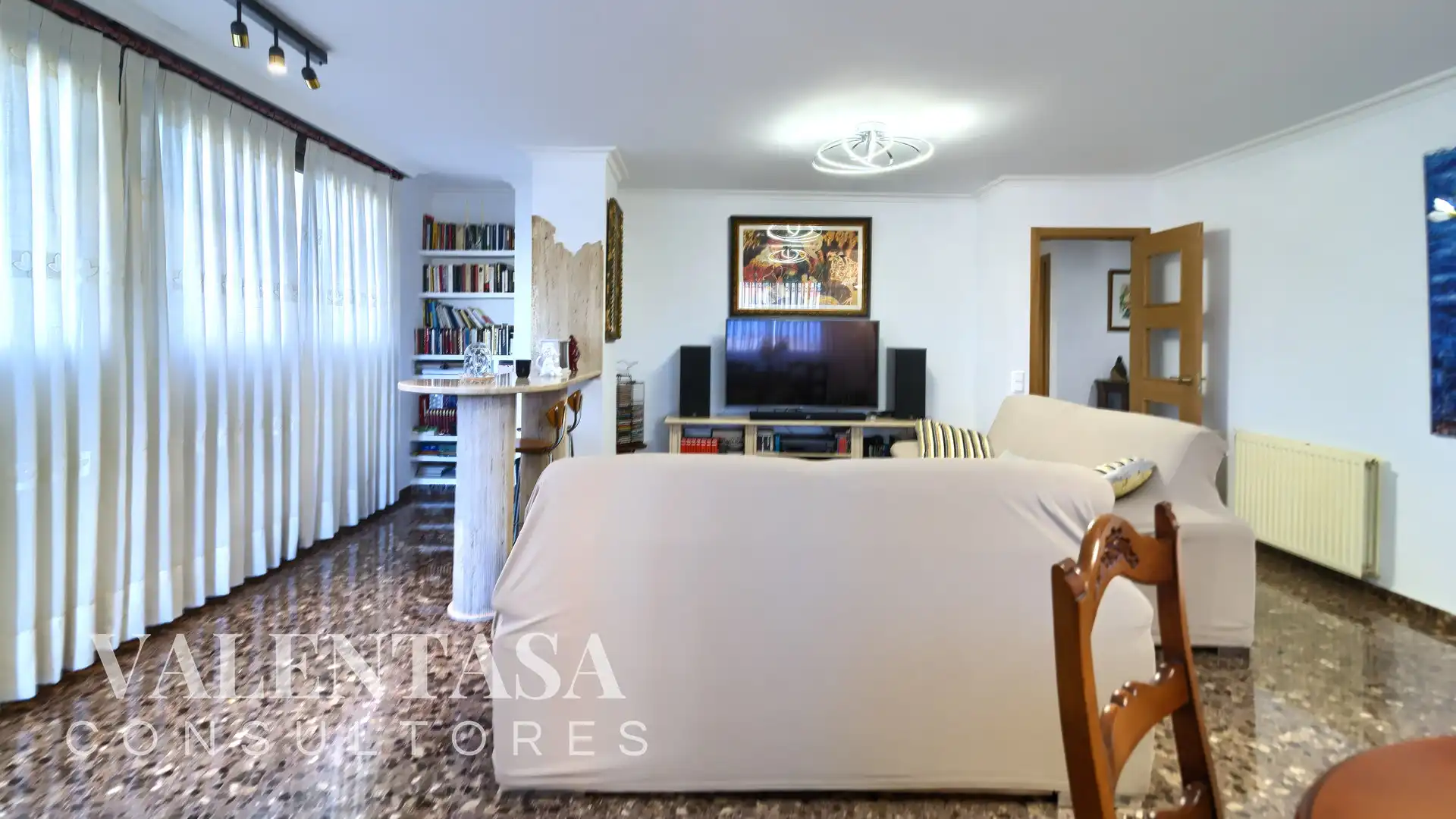 Sala de estar de Piso en venta en Valencia con Aire acondicionado, Calefacción y Amueblado