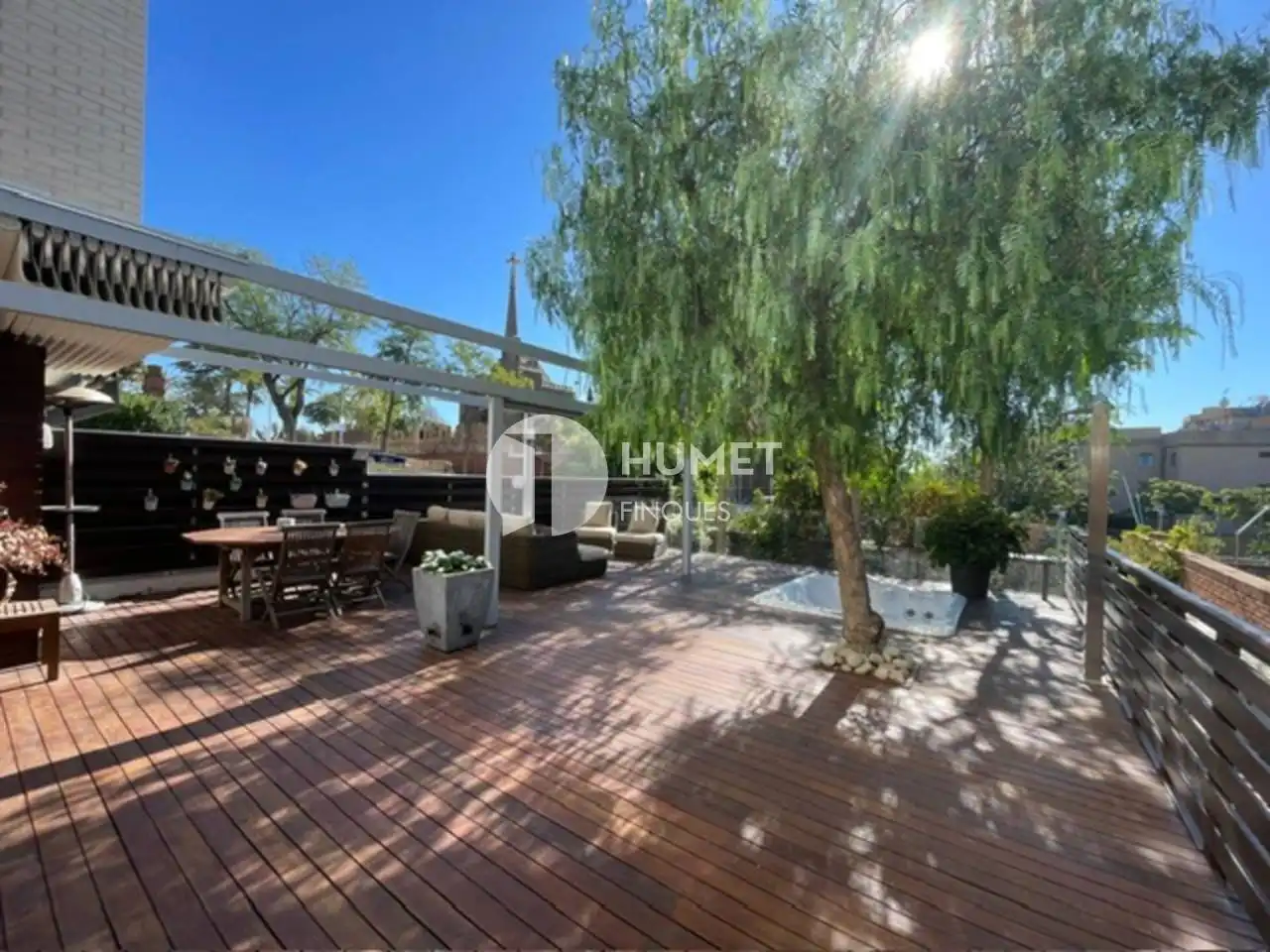 Terraza de Casa o chalet en venta en Barcelona con Aire acondicionado, Calefacción y Jardín privado