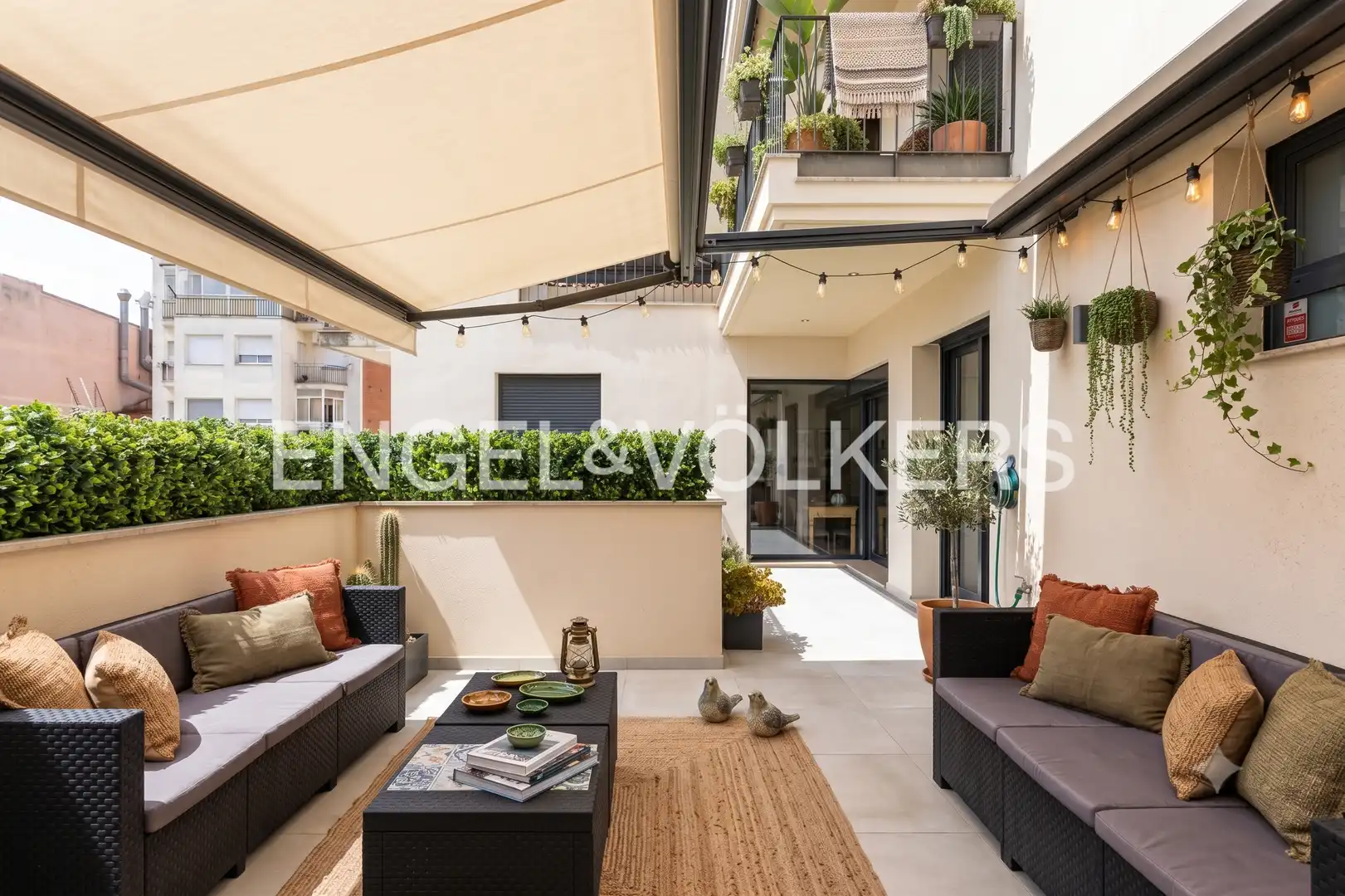 Terraza de Piso en venta en Sant Cugat del Vallès con Aire acondicionado, Calefacción y Jardín privado