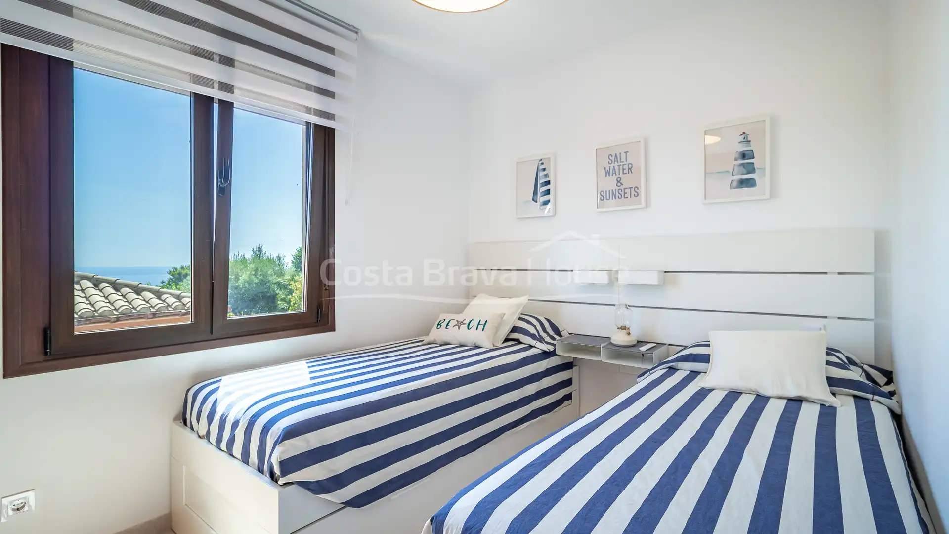 Dormitori de Casa adosada en venda en Begur amb Aire condicionat, Calefacció i Jardí privat