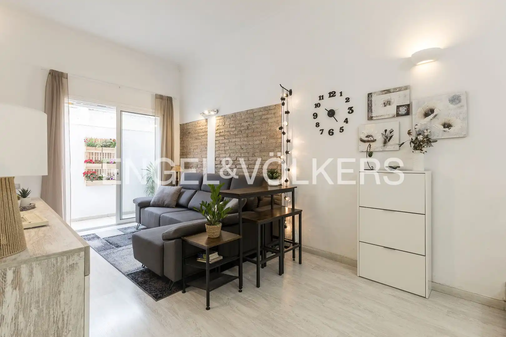 Sala de estar de Apartamento en venta en Barcelona con Calefacción