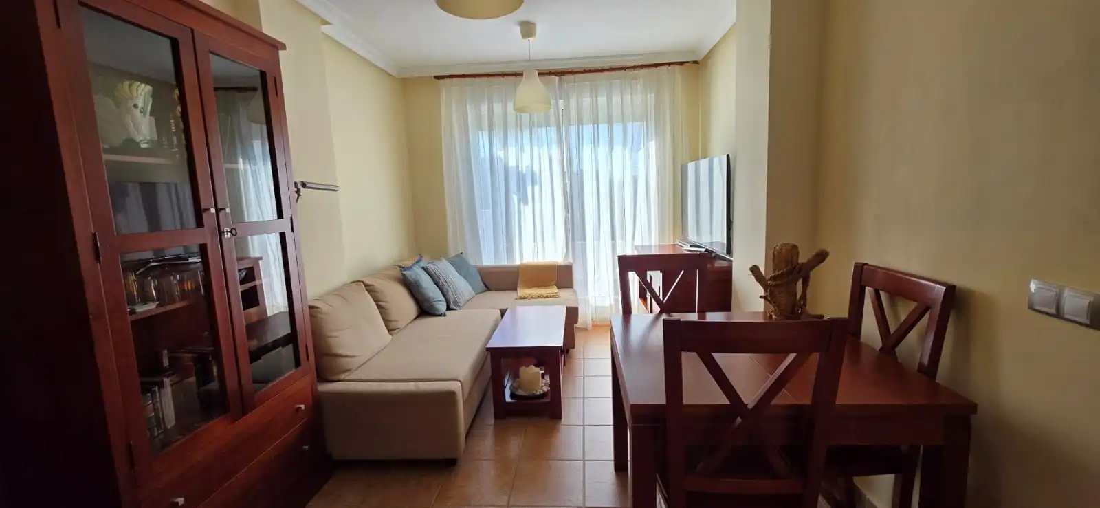 Sala de estar de Apartamento en venta en Vera con Aire acondicionado, Calefacción y Terraza