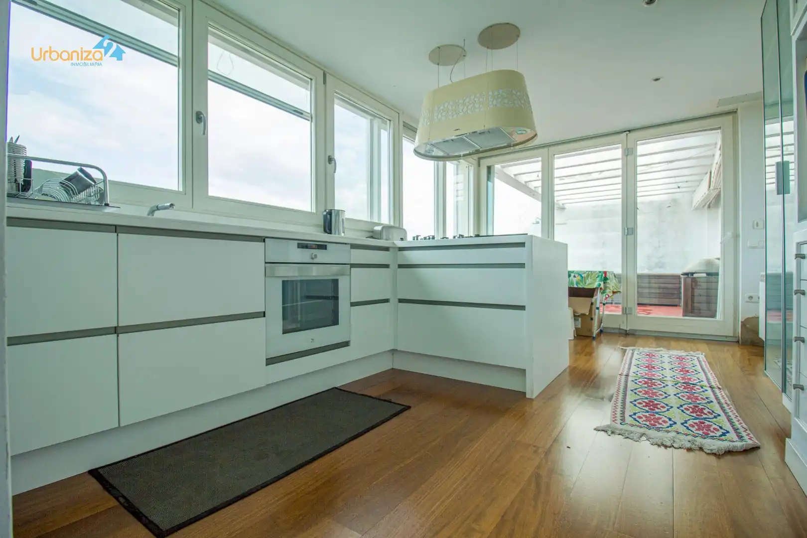 Kitchen of Attic for sale in Badajoz  with Heating, Terrace and Storage room
