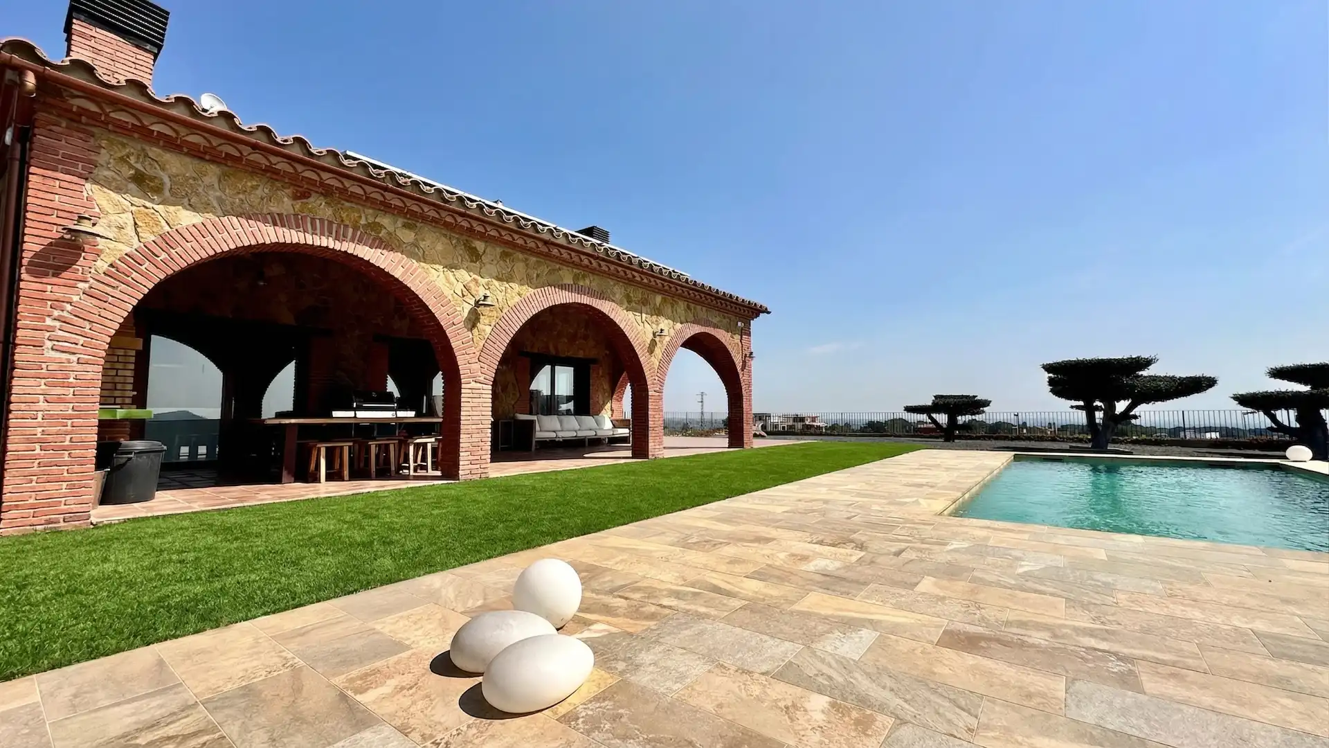 Terrace of Houses for sale in Vilanova d'Escornalbou  with Air Conditioner, Heating and Private garden