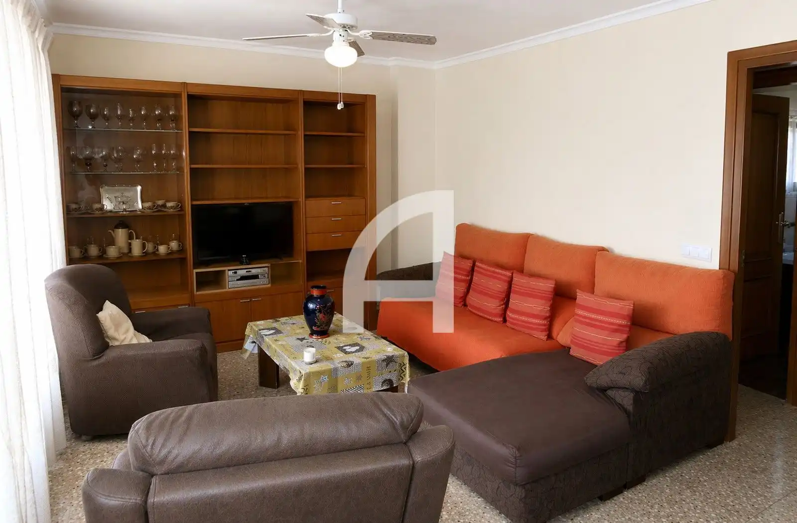 Sala de estar de Piso en venta en Fuengirola con Aire acondicionado, Calefacción y Terraza
