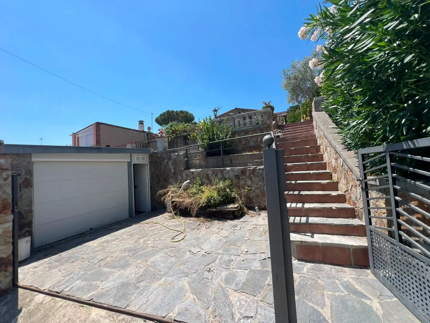 Vista exterior de Casa o chalet en venta en Fogars de la Selva con Aire acondicionado, Jardín privado y Terraza