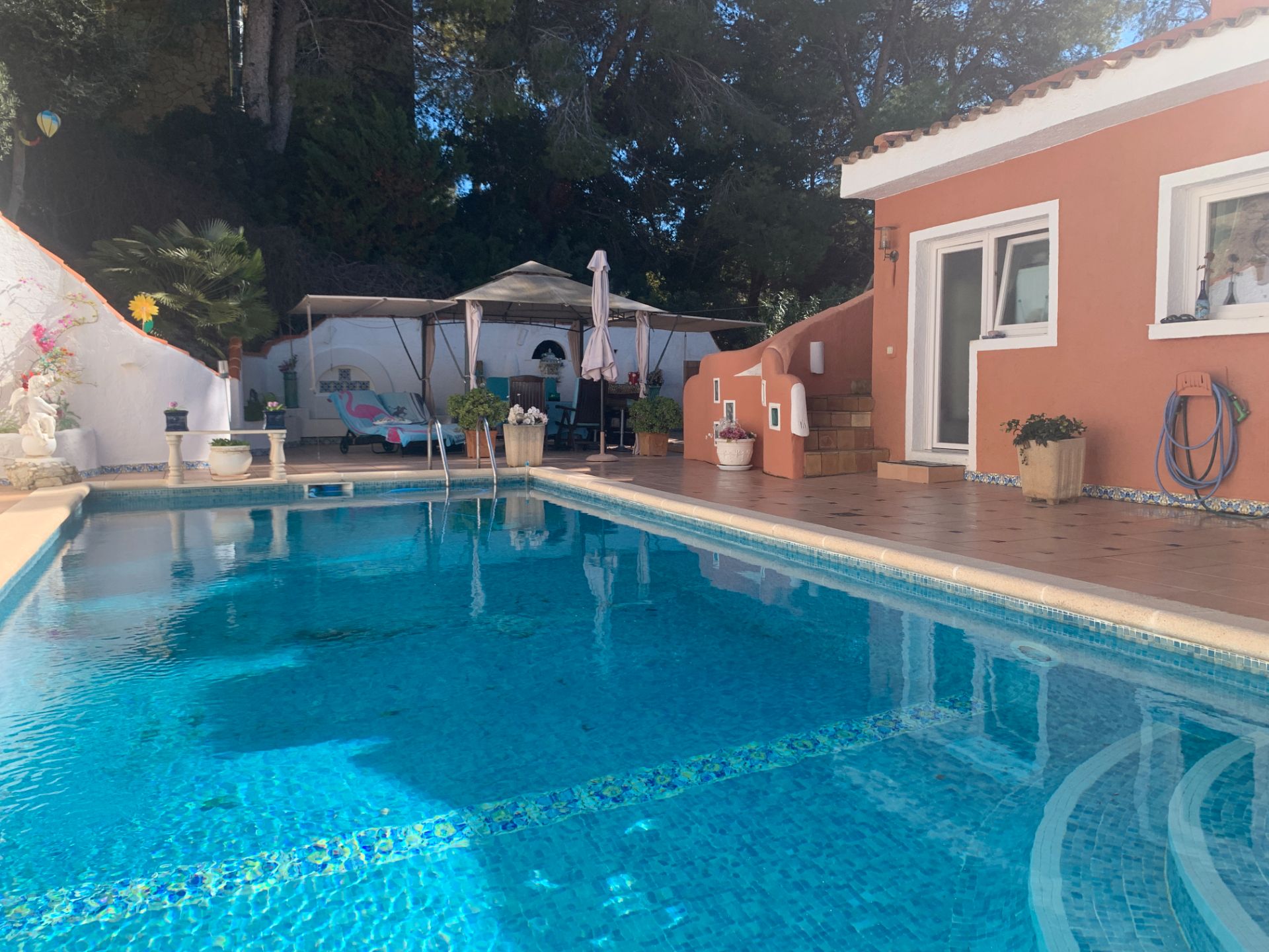 Piscina de Casa o xalet en venda en Calvià amb Aire condicionat, Calefacció i Jardí privat