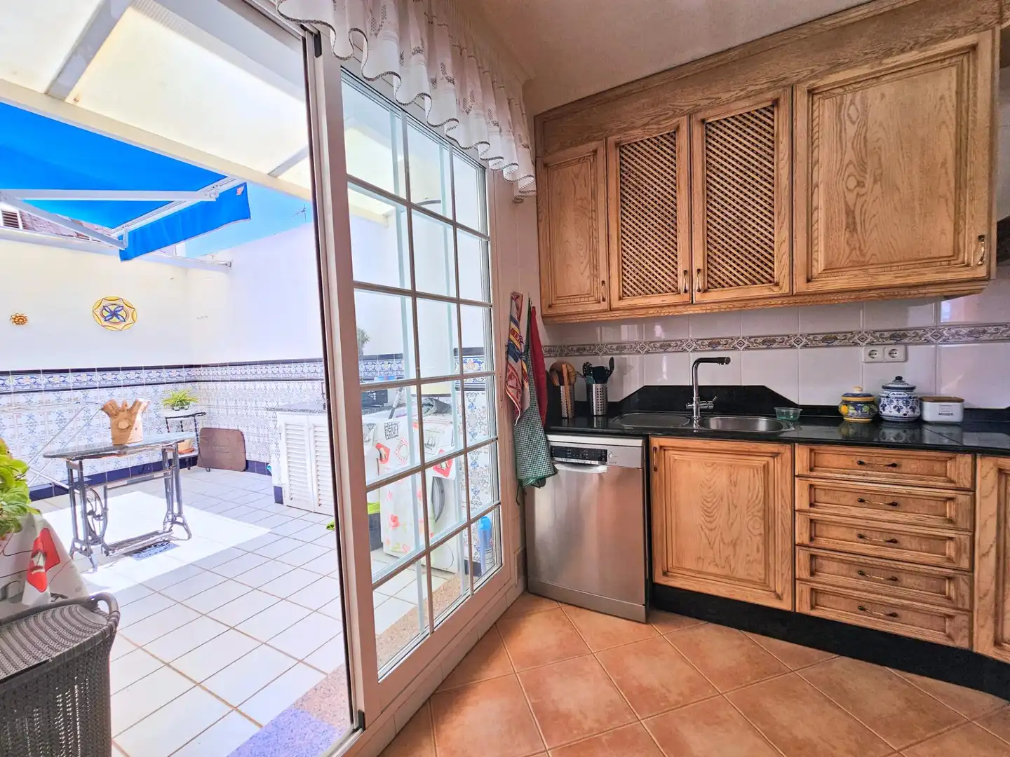 Cocina de Casa o chalet en venta en Cartagena con Aire acondicionado, Jardín privado y Terraza