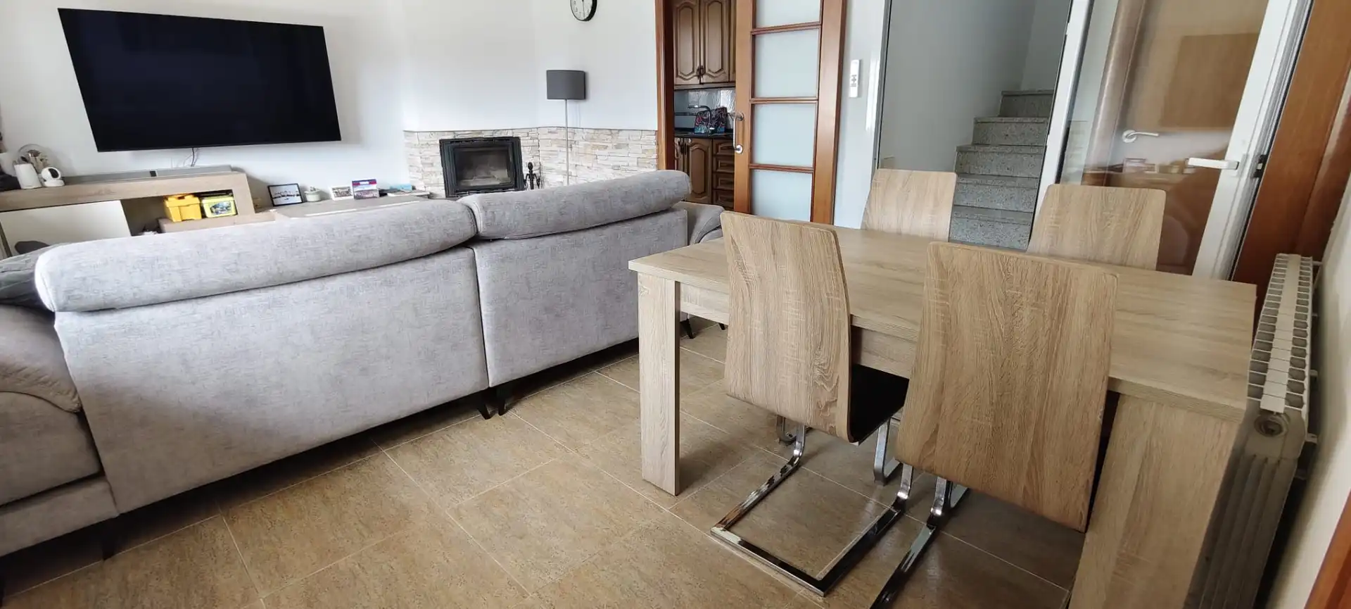 Sala d'estar de Casa o xalet en venda en Cervelló amb Aire condicionat, Calefacció i Jardí privat
