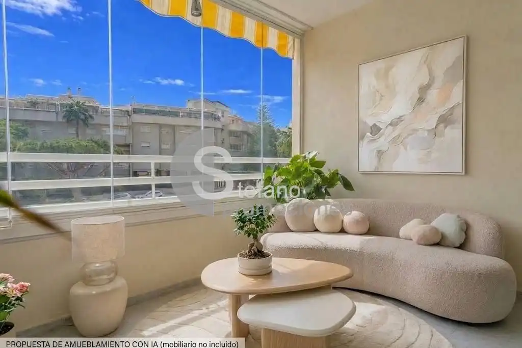 Sala de estar de Piso en venta en Málaga con Aire acondicionado, Calefacción y Terraza