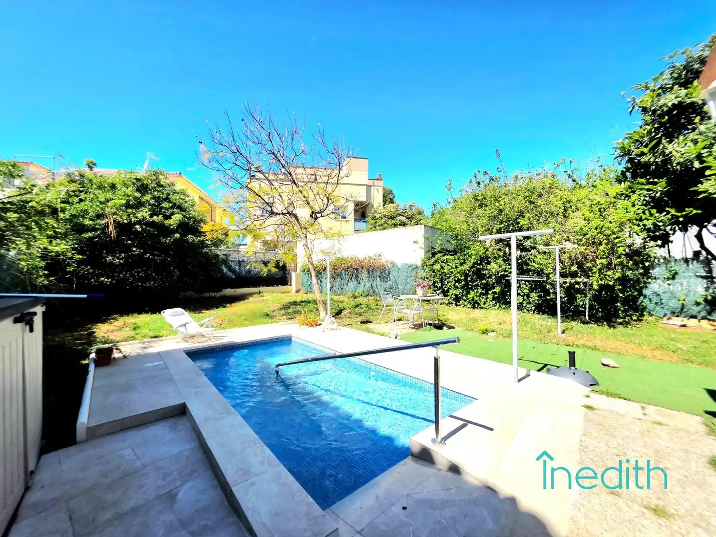 Swimming pool of Houses for sale in Calafell  with Air Conditioner, Terrace and Storage room