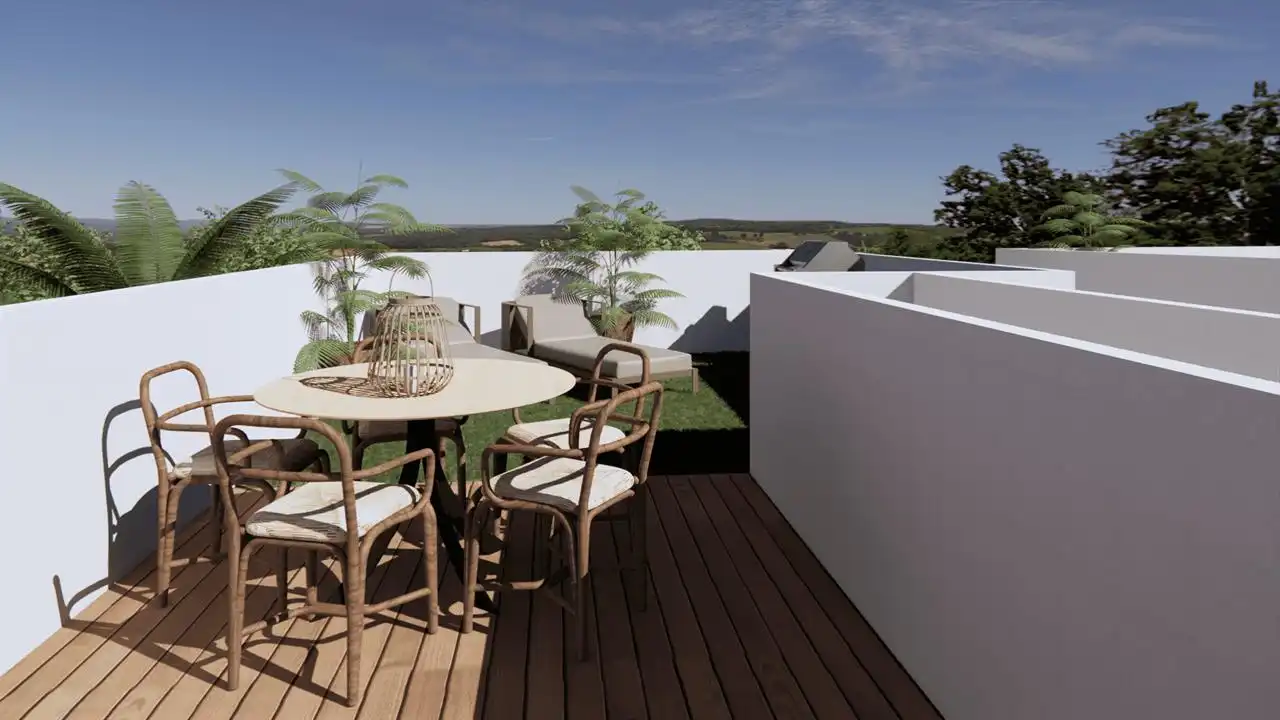 Terrassa de Casa o xalet en venda en Pilar de la Horadada amb Aire condicionat, Calefacció i Jardí privat