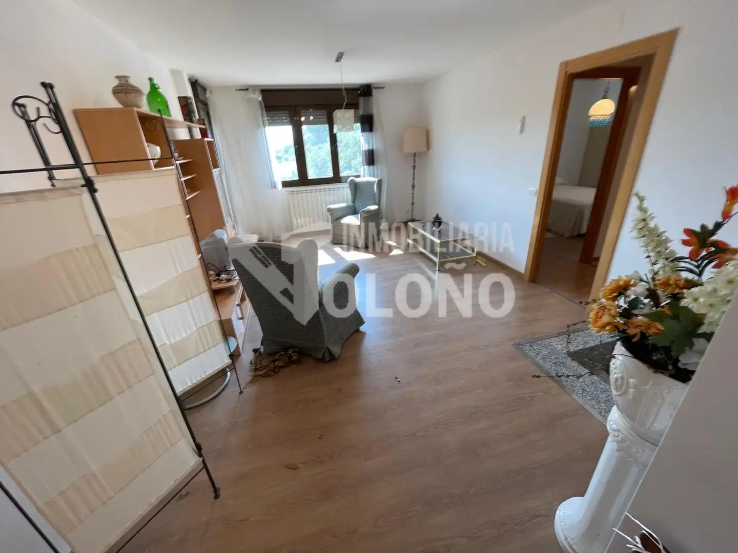 Sala d'estar de Dúplex en venda en Zarratón amb Calefacció, Parquet i Traster